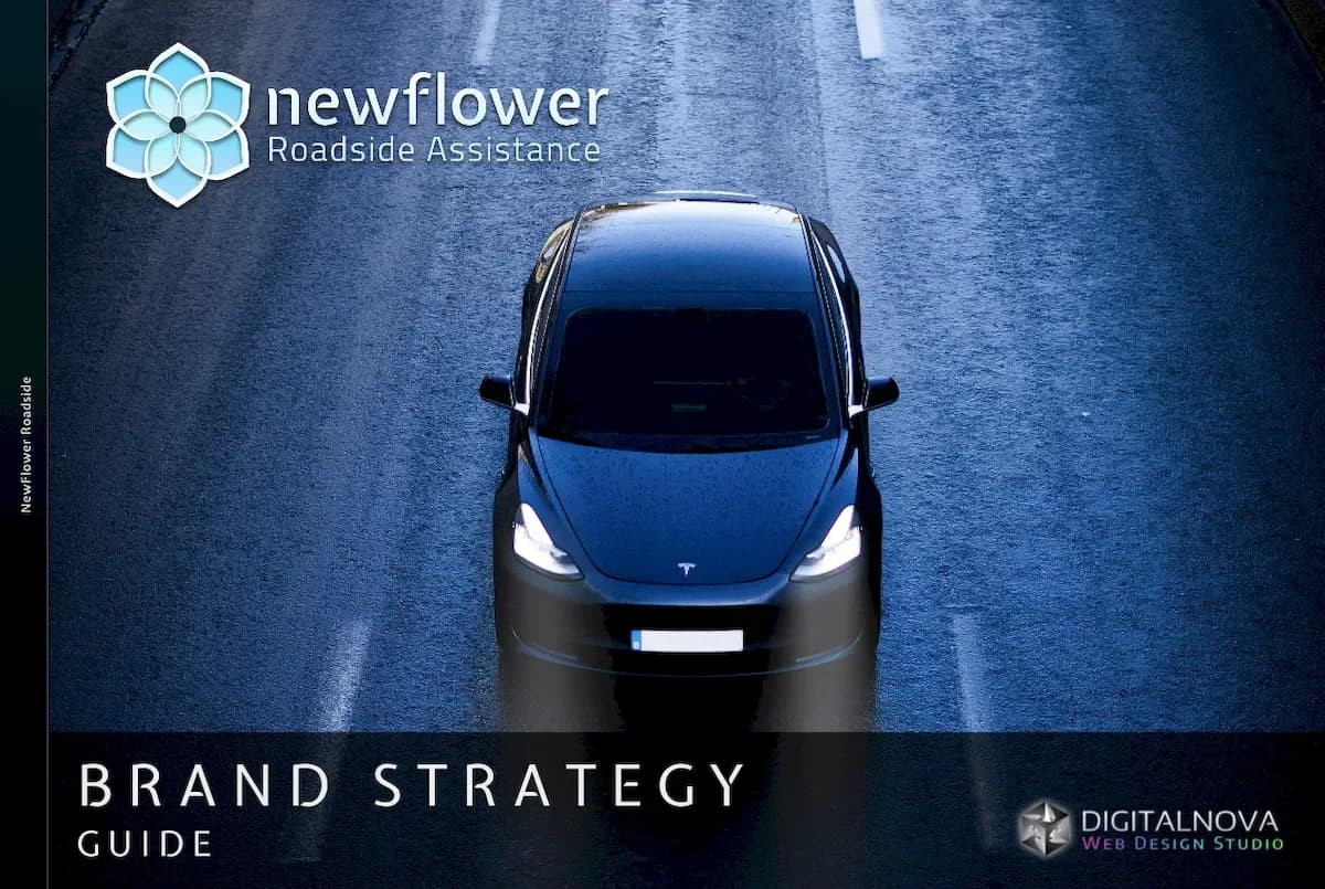 NewFlower Roadside brand strategy guide, slide 1